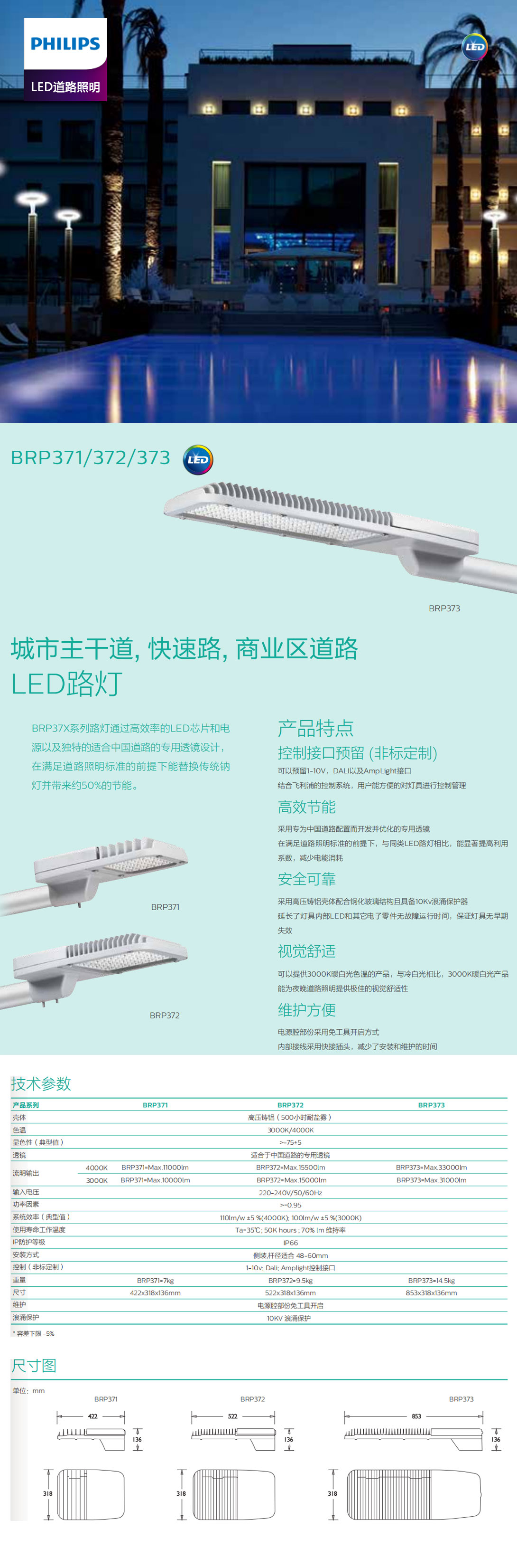 城市主干道,-快速路,-商业区道路LED路灯BRP371372373.jpg